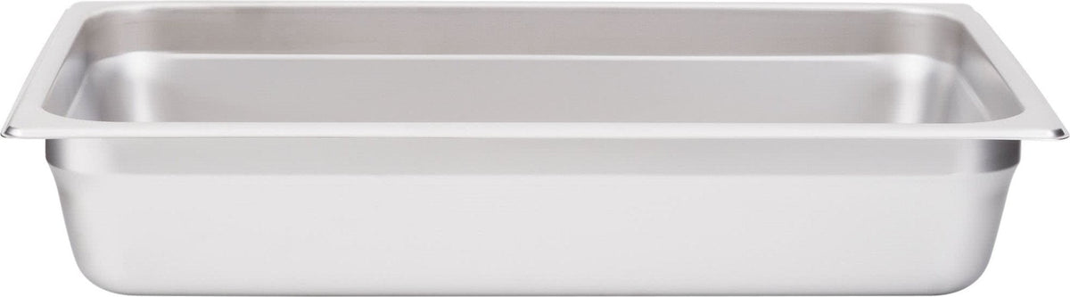 Omcan - 4" Deep Full Size Stainless Steel Steam Table Pan, Pack of 4 - 80258