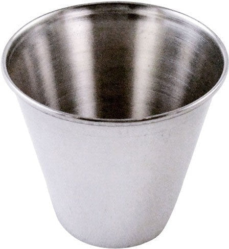 Omcan - 4 Oz Stainless Steel Sauce Cup, Pack of 20 - 80823