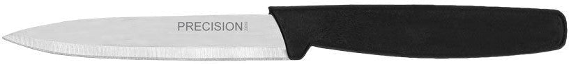 Omcan - 4" Paring Knife with Black Polypropylene Handle, Pack of 20 - 24060
