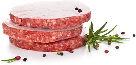 Omcan - 4" Perforated Round Patty Paper, 500 Pcs Pack, Pack of 24 Pack - 44431