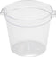 Omcan - 4 QT Polycarbonate Round Food Storage Container, Pack of 12 - 80171
