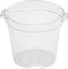 Omcan - 4 QT Polycarbonate Round Food Storage Container, Pack of 15 - 80171