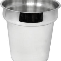 Omcan - 4 QT Stainless Steel Steam Table Inset, Pack of 10 - 44667