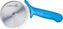 Omcan - 4” R-Style Pizza Cutter with Blue Handle, 10/cs - 12811