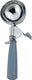 Omcan - 4 oz Grey Ice Cream Scoop, Pack of 10 - 34841