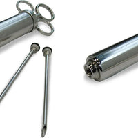 Omcan - 4 oz. Long Flavour/Marinade Injector with 2 Needles - 10484