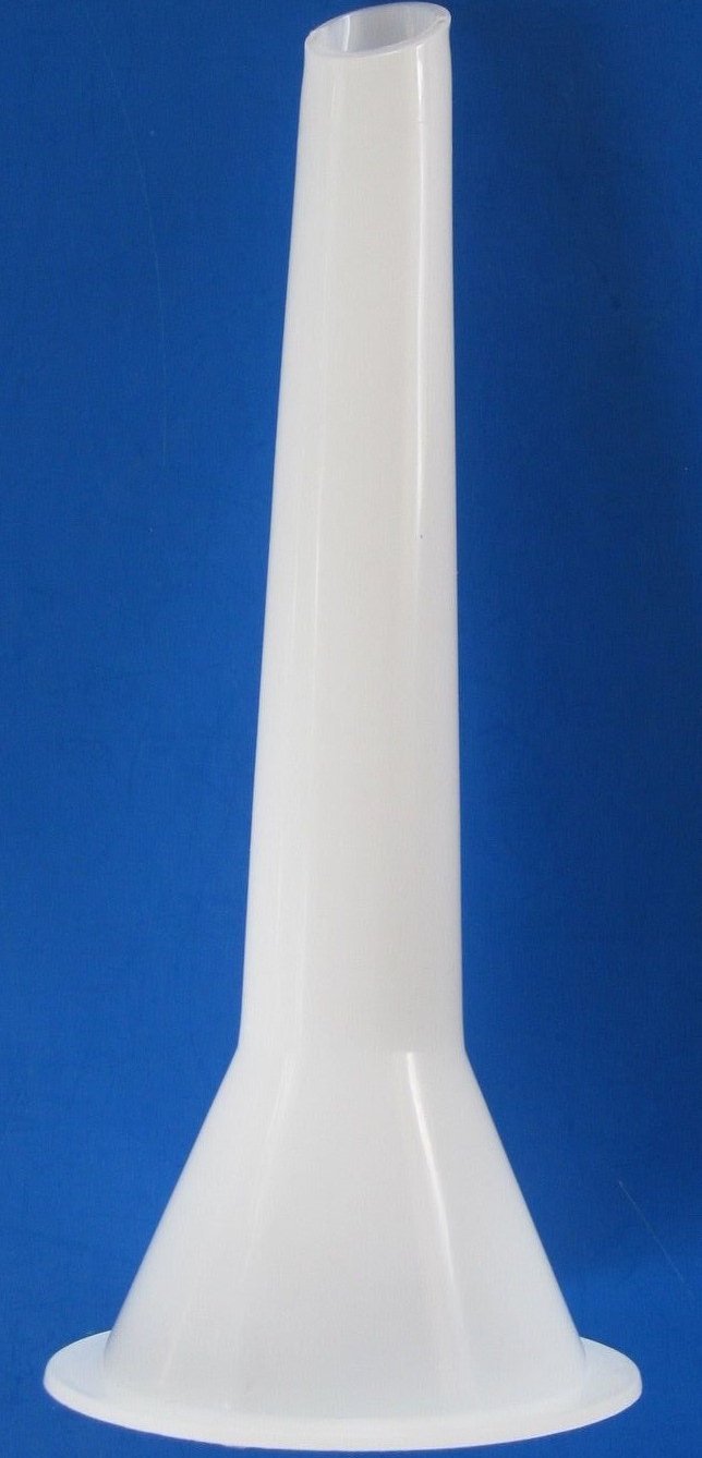 Omcan - 40 mm Plastic Sausage Stuffer Spout, 15/cs - 10127