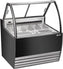 Omcan - 41″ Gelato Black Display Showcase with 7 Pans - 49006