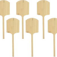 Omcan - 42" Wooden Pizza Peel (14" x 16"), Pack of 4 - 80606