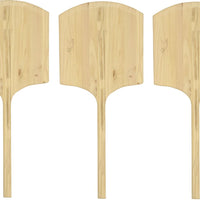 Omcan - 42" Wooden Pizza Peel (18" x 18"), Pack of 4 - 80608