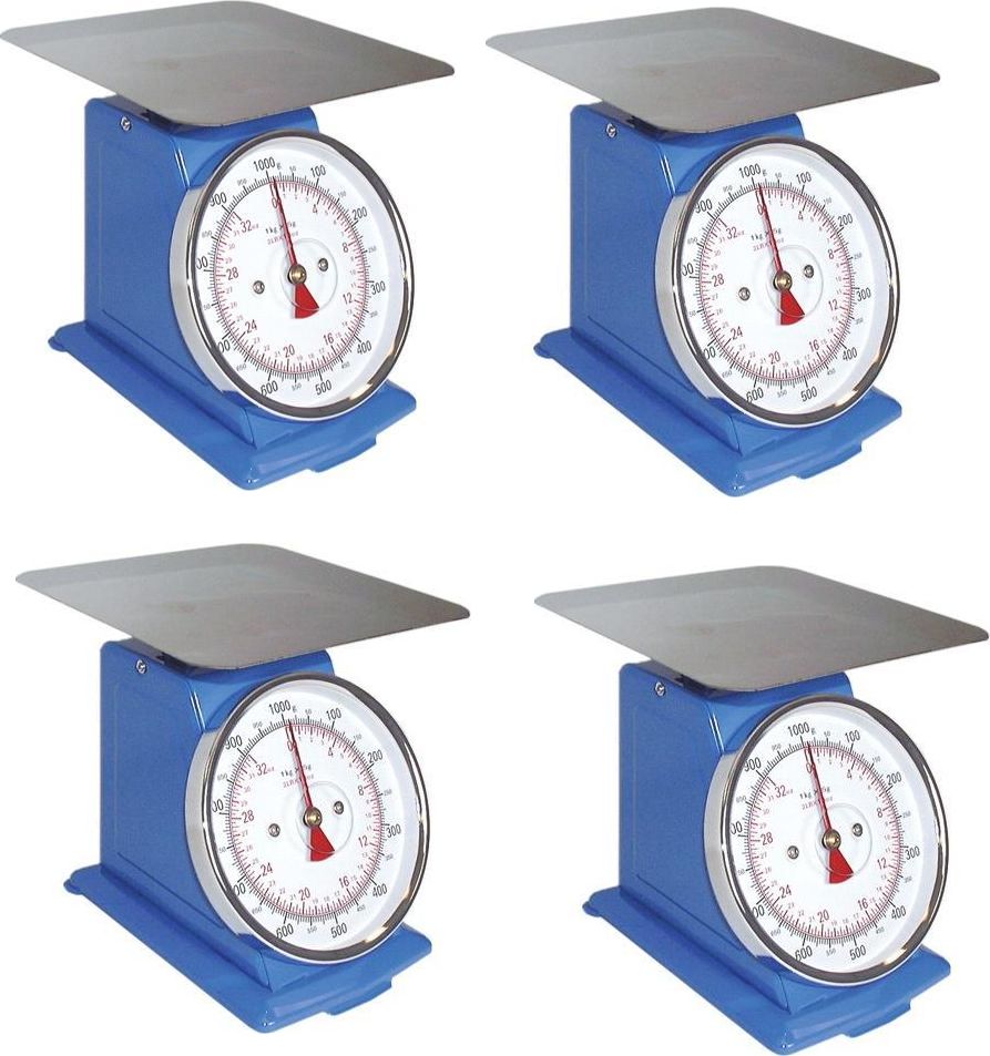 Omcan - 44 lb Capacity Dial Spring Scale, Pack of 3 - 10848