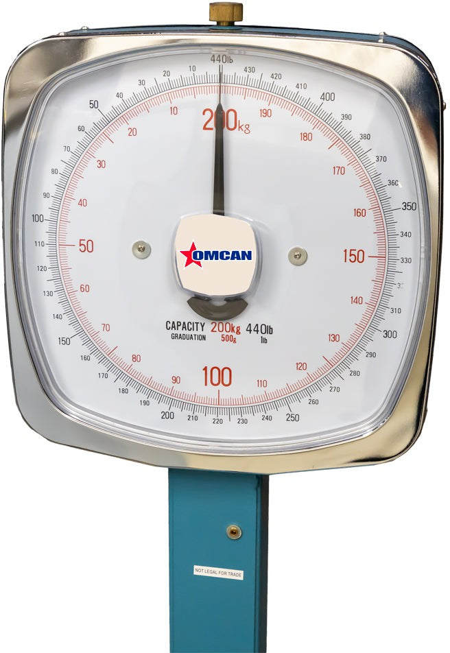 Omcan - 440 lbs Dial Platform Scale - 10842