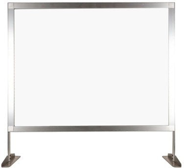 Omcan - 46" x 32.5" Frosted Polycarbonate Countertop Panel - 46767