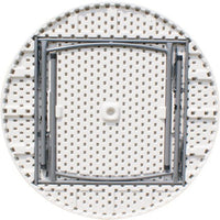 Omcan - 47" Solid Round Folding Table, Pack of 2 - 44490