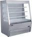 Omcan - 48″ Grab-and-Go Open Refrigerated Floor Self-Serve Silver Display Case - 48273
