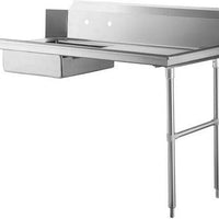 Omcan - 48” Right Side Soiled Dish Table with Sink - 28485