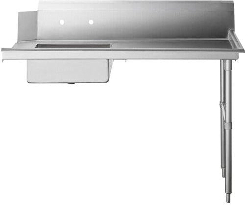 Omcan - 48” Right Side Soiled Dish Table with Sink - 28485