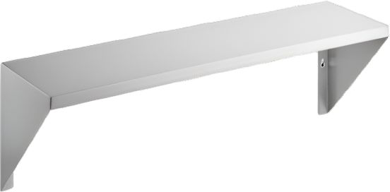 Omcan - 48″ Stainless Steel Front Shelf 1.5 mm Thickness for Outdoor BBQ Grill #47841 - 47848