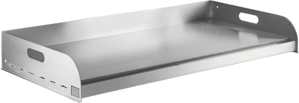 Omcan - 48″ Stainless Steel Griddle Plate Top for Outdoor BBQ Grill #47841 - 47845