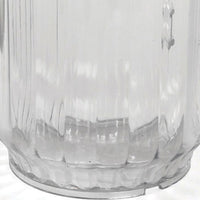 Omcan - 48 oz Clear Polycarbonate Water Pitcher (1.4 L), Pack of 20 - 80088
