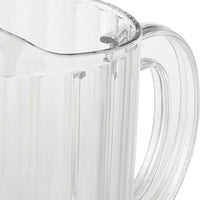 Omcan - 48 oz Clear Polycarbonate Water Pitcher (1.4 L), Pack of 20 - 80088