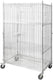 Omcan - 48″ x 24″ x 61″ Chrome Mobile Security Cage *PANELS ONLY - 44540