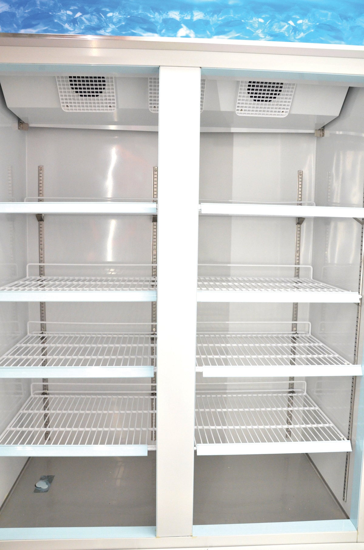 Omcan - 49" Reach-In Freezer with 2 Glass Doors - FR-CN-1250-HC