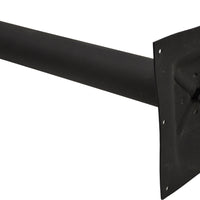Omcan - 4.5" D x 28.5" H Black Column with Square Top Spider, Pack of 3 - 43207
