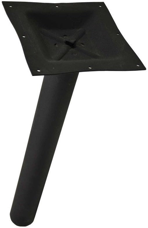 Omcan - 4.5" D x 40" H Black Column with Square Top Spider, Pack of 2 - 43510