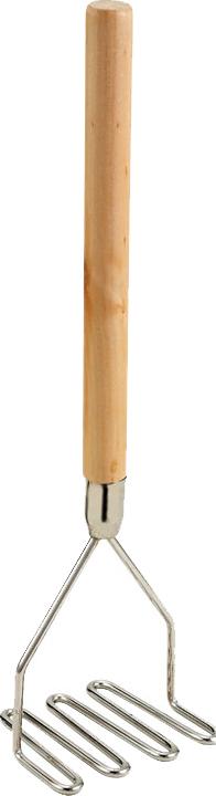 Omcan - 4.5" Square-Faced Potato Masher (114 mm), 25/cs - 80396