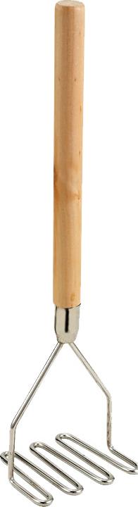 Omcan - 4.5" Square-Faced Potato Masher (114 mm), Pack of 30 - 80396