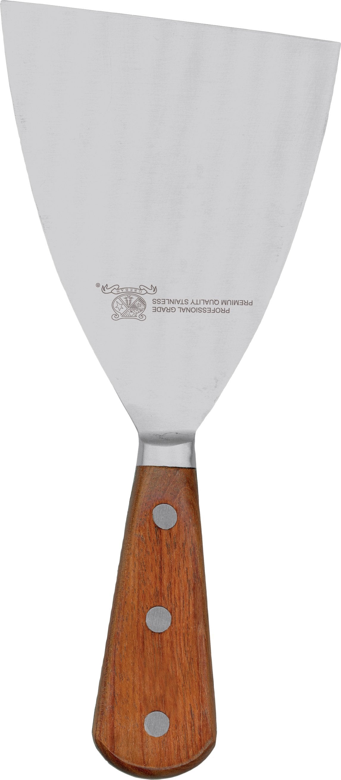 Omcan - 4.5” x 4” Forged Pan Scraper, Pack of 4 - 18316
