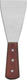 Omcan - 4.75” x 3” Pan Scraper with Wood Handle, 10/cs - 14144