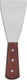 Omcan - 4.75” x 3” Pan Scraper with Wood Handle, Pack of 10 - 14144