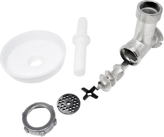 Omcan - 5 Meat Grinder Attachment (with 5/8″ hub) for Model 8820N (Item 18901) and Tomato Squeezer - 44019