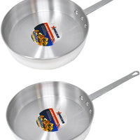 Omcan - 5 QT Aluminium Saute Pan, Pack of 3 - 43443