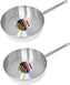 Omcan - 5 QT Aluminium Saute Pan, Pack of 3 - 43443