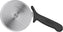 Omcan - 5” R-Style Pizza Cutter with Black Handle, Pack of 5 - 20428