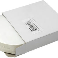 Omcan - 5" Solid Round Patty Paper, 500 Pcs Per Pack, Pack of 10 Pack - 47490