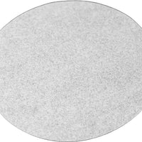 Omcan - 5" Solid Round Patty Paper, 500 Pcs Per Pack, Pack of 10 Pack - 47490