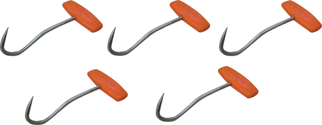 Omcan - 5" T-Shaped Boning Hook, Pack of 5 - 10467