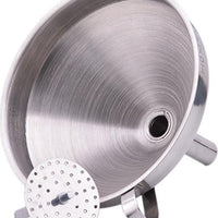 Omcan - 5" Wide Mouth Funnel with Removable Strainer (127 mm), Pack of 30 - 80415