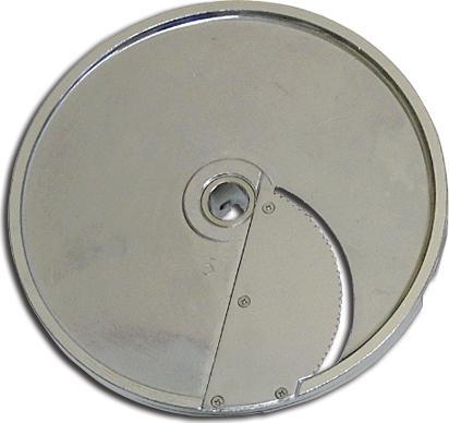 Omcan - 5 mm Curved Wave Slicing Disc For Food Processors 10835 - 10927 & 19476 - 10076