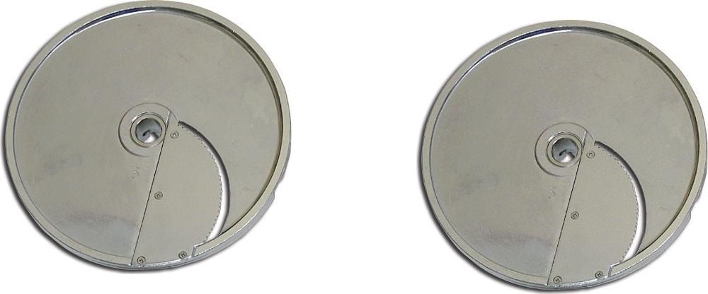 Omcan - 5 mm Curved Wave Slicing Disc For Food Processors 10835 - 10927 & 19476 - 10076