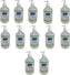Omcan - 500 ml Clear Bottle Hand Sanitizer with 75% Alcohol  with Pump, Pack of 10 - 46669