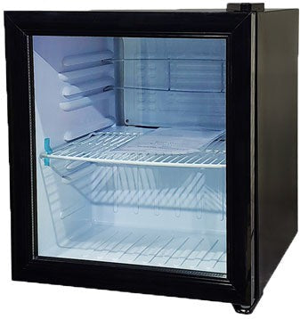Omcan - 52 L Black Countertop Display Refrigerator - 44496