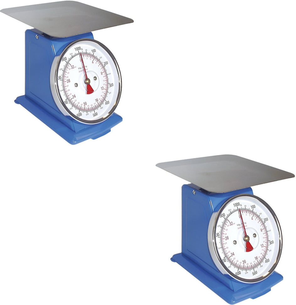 Omcan - 55 lbs Capacity Dial Spring Scale, Pack of 2 - 10849