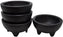 Omcan - 56 Oz, 4 Pc Molcajete Salsa Bowl, Pack of 10 - 80981