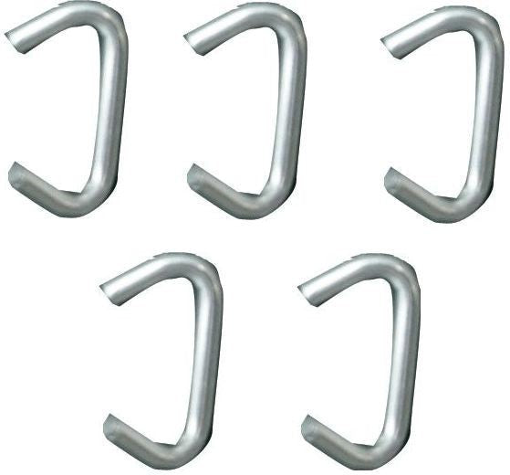 Omcan - 5/8” Galvanized Blunt Hog Rings, Pack of 4 - 19767