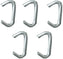 Omcan - 5/8” Galvanized Blunt Hog Rings, Pack of 4 - 19767